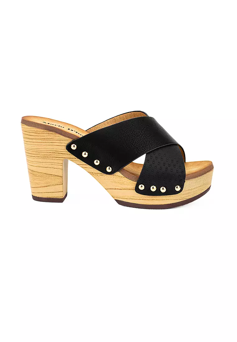 Discount on Mario D' boro Runway  shoes - SKU: Women's Heeled Sandals LW 22401 Black C24
