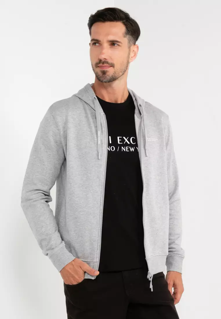 Buy Armani Exchange Zip up Hoodie Online ZALORA Malaysia