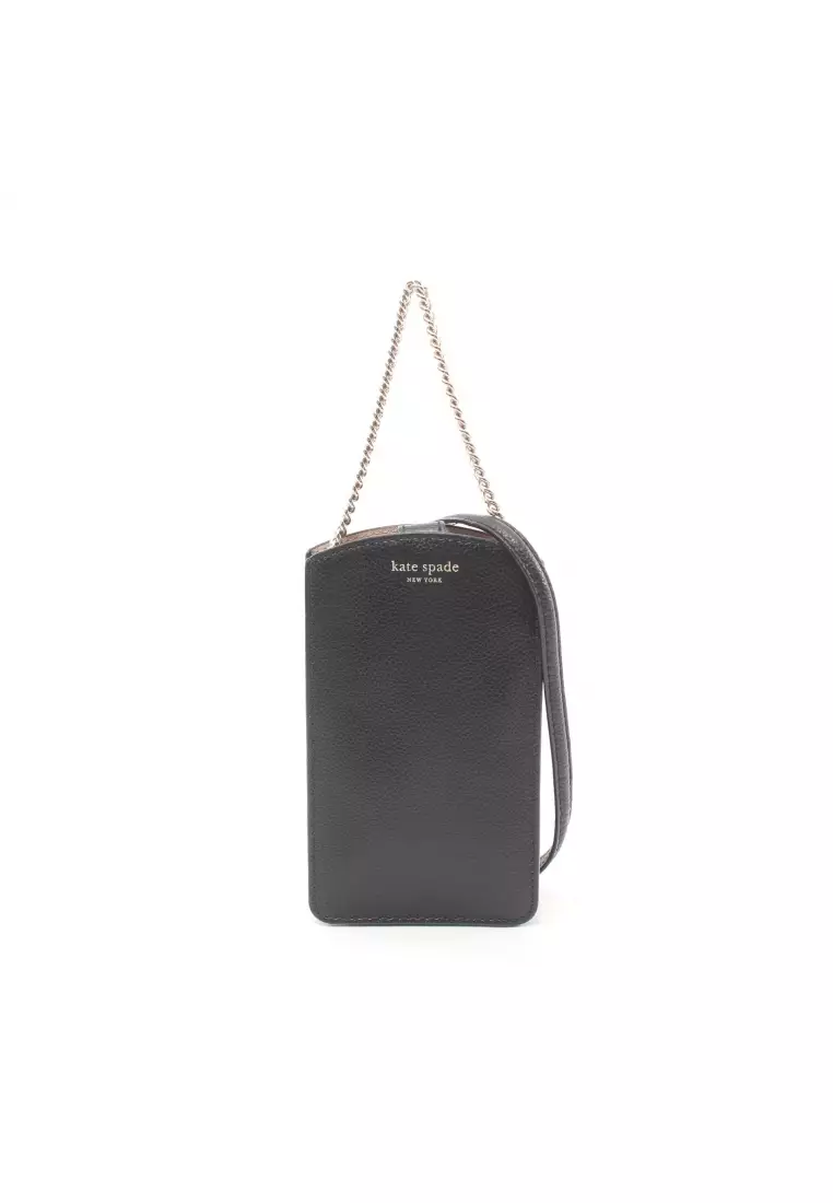 Kate spade black new arrivals chain bag