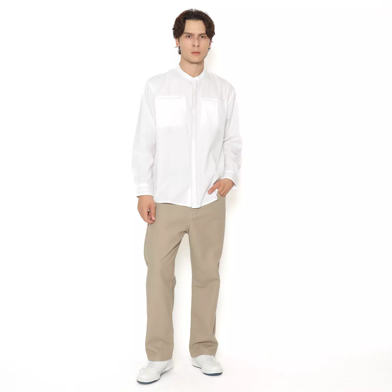 Planet Surf Clothing Kemeja Lengan Panjang Pria Cozeey Planet Surf