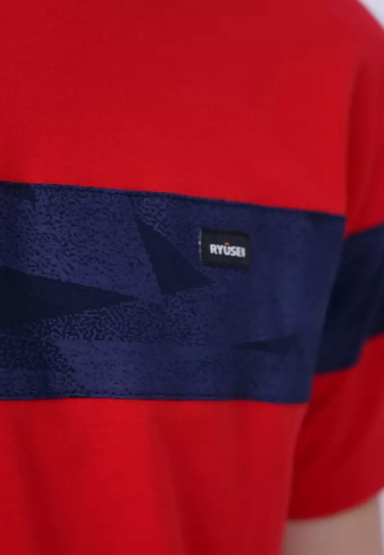 Ryusei Kaos Pria Tazawa CMB Red