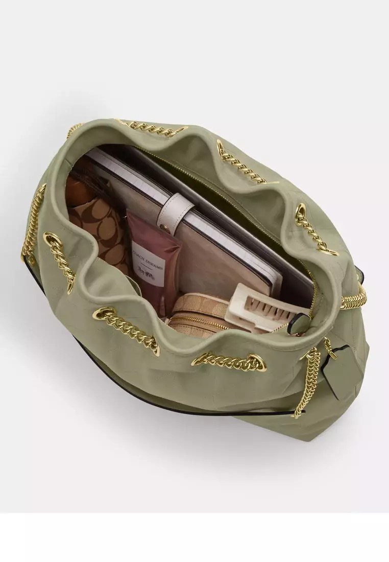 Evelyn Shoulder Bag With Quilting