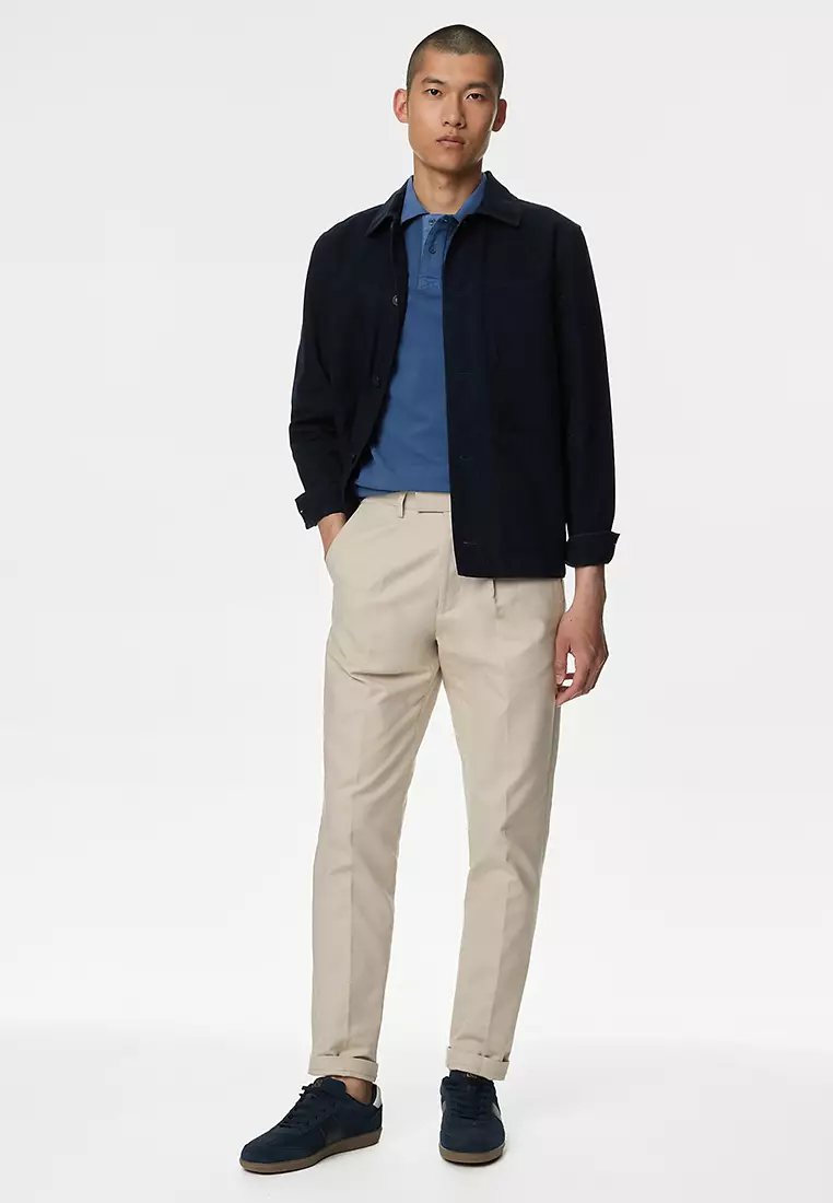 Pure Cotton Polo Shirt