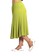 Goddess on the Go green 6 Panel Flared Skirt Lime 7D4D5AA4E6B4EBGS_2