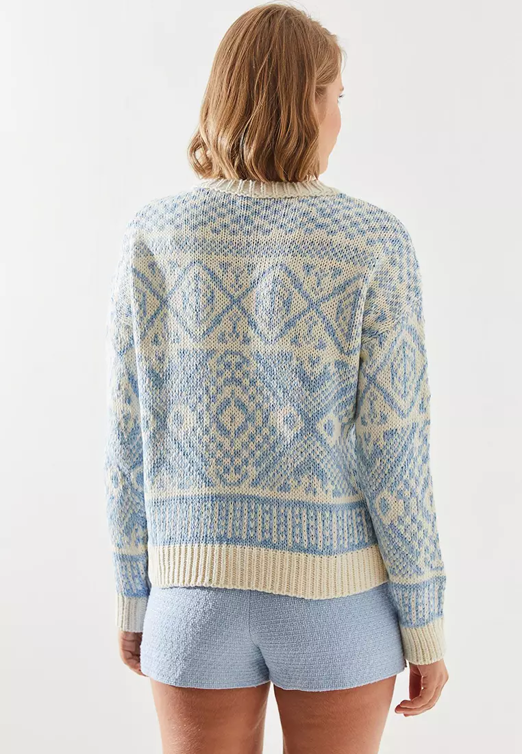 Women's Jacquard Sweater 20246194