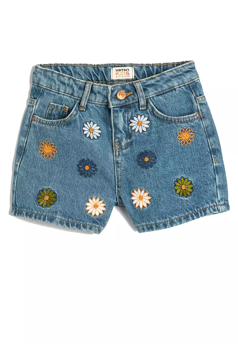 Zara mickey mouse clearance denim shorts