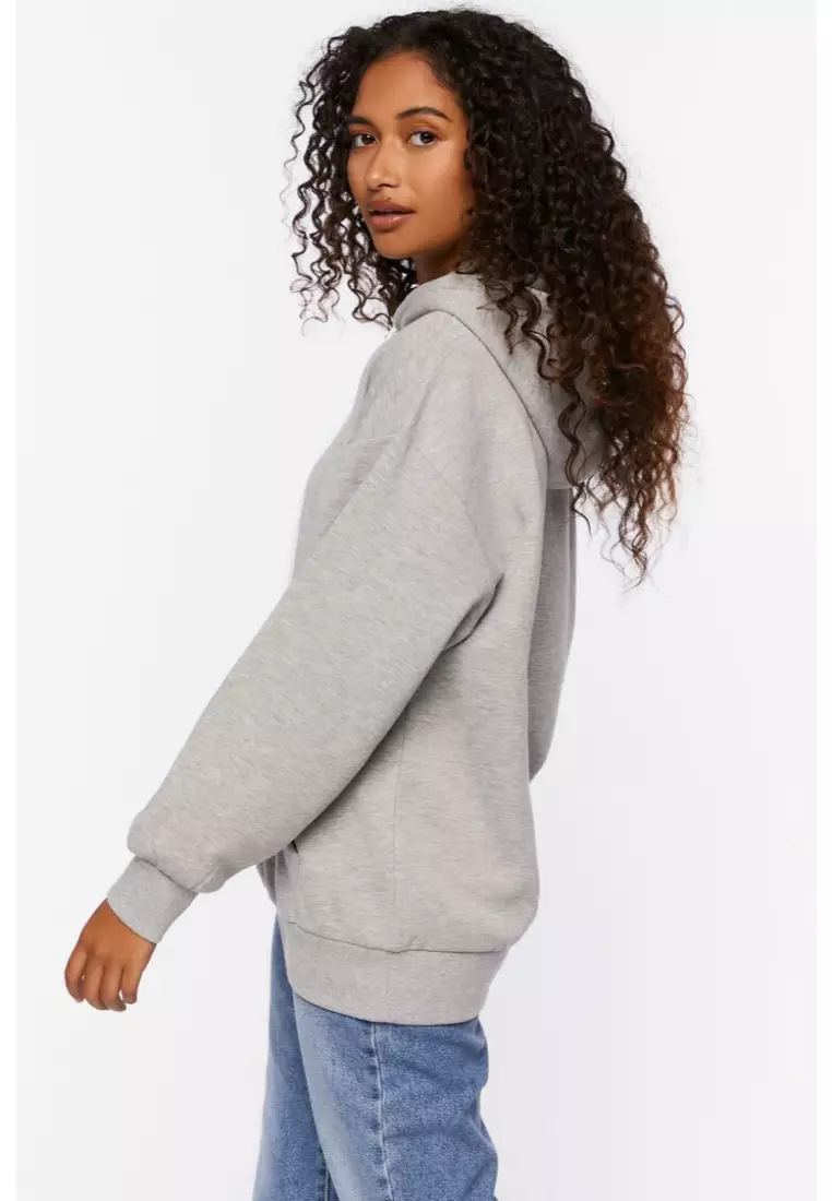 forever 21 grey hoodie