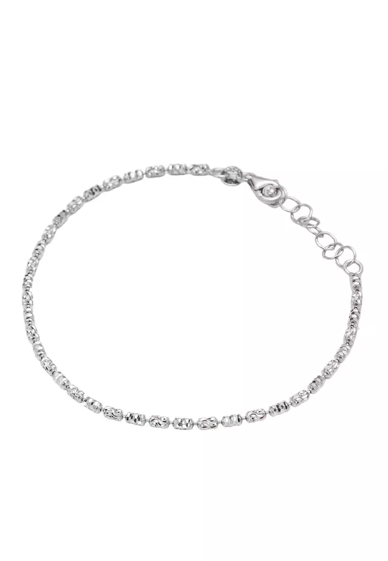 18k white gold deals bracelet