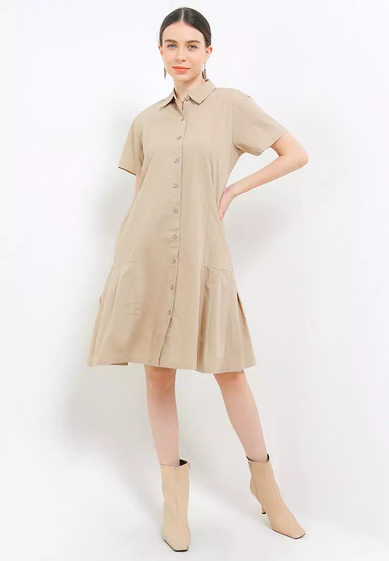 Dress Pleats Couple Ibu Anak - Kailani Dresses