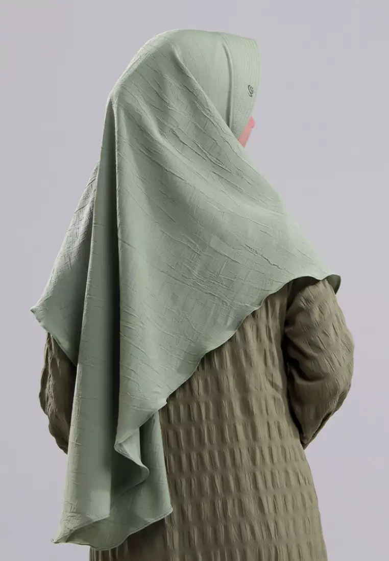 Rabbani - Kerudung Instan Dewasa Freed Exclusive Sage Green XXL