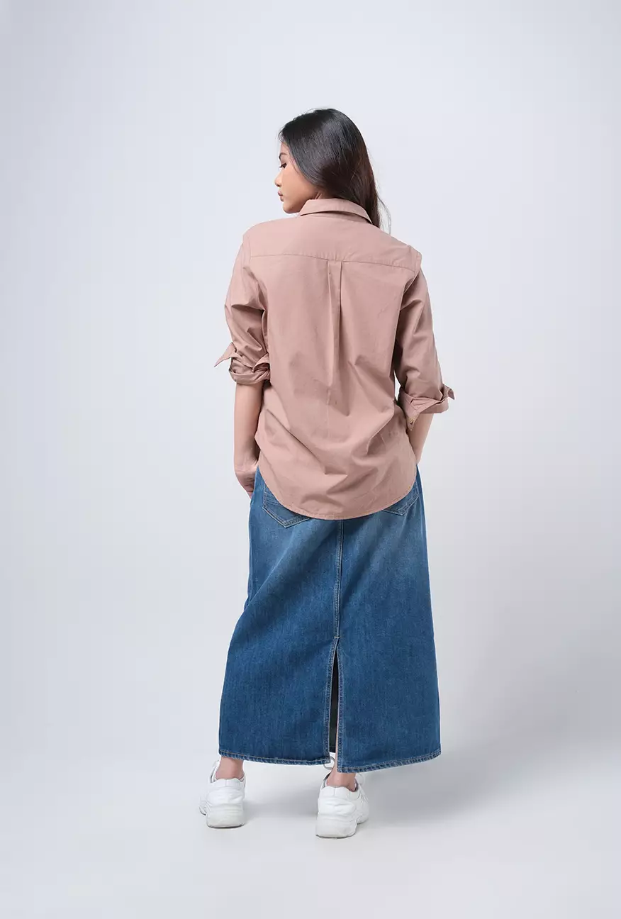Kemeja Wanita Iris Brown