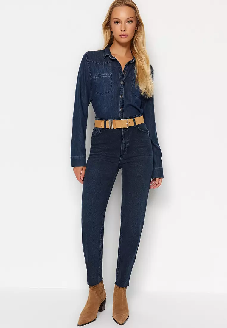 High Waist Mom Jeans