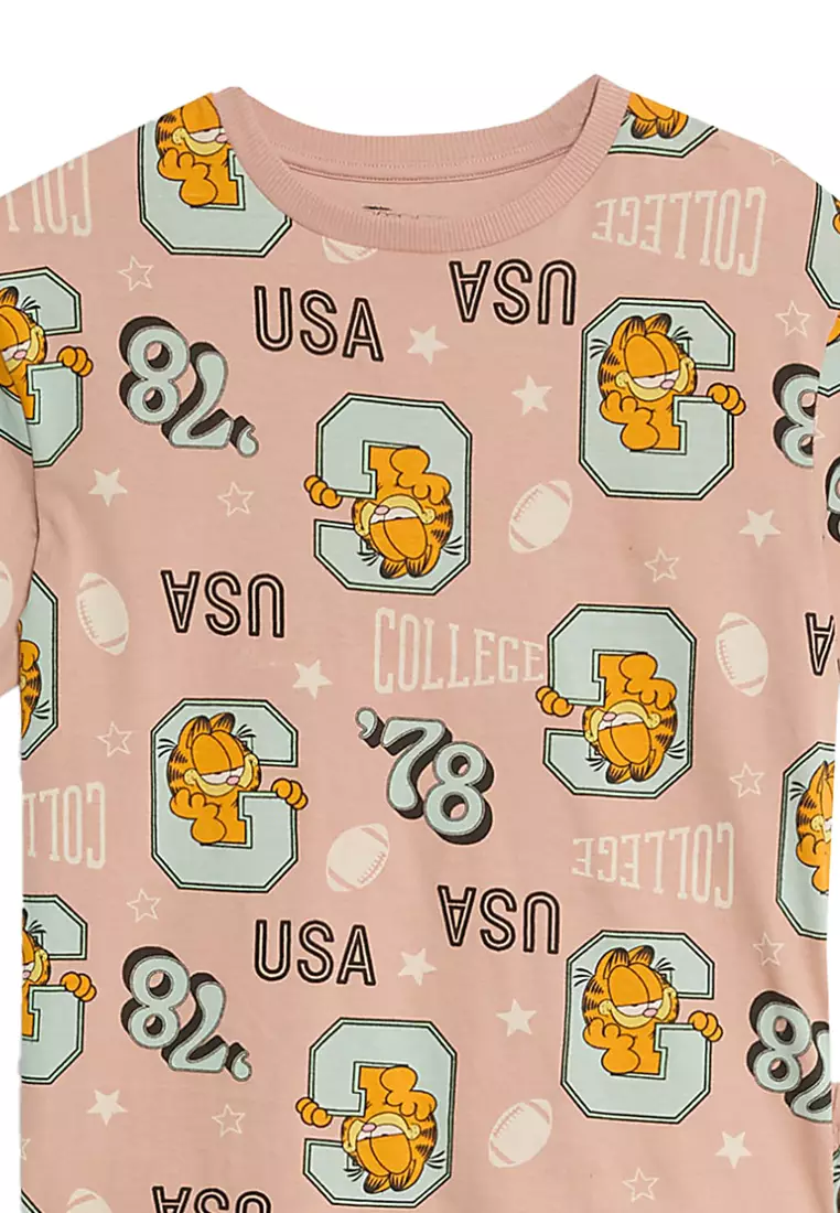 Pure Cotton Garfield Pyjamas