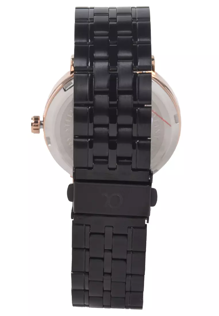 Alfa Sapphire - Jam Tangan Pria - Rosegold Black - Stainless Steel - 88169M-F