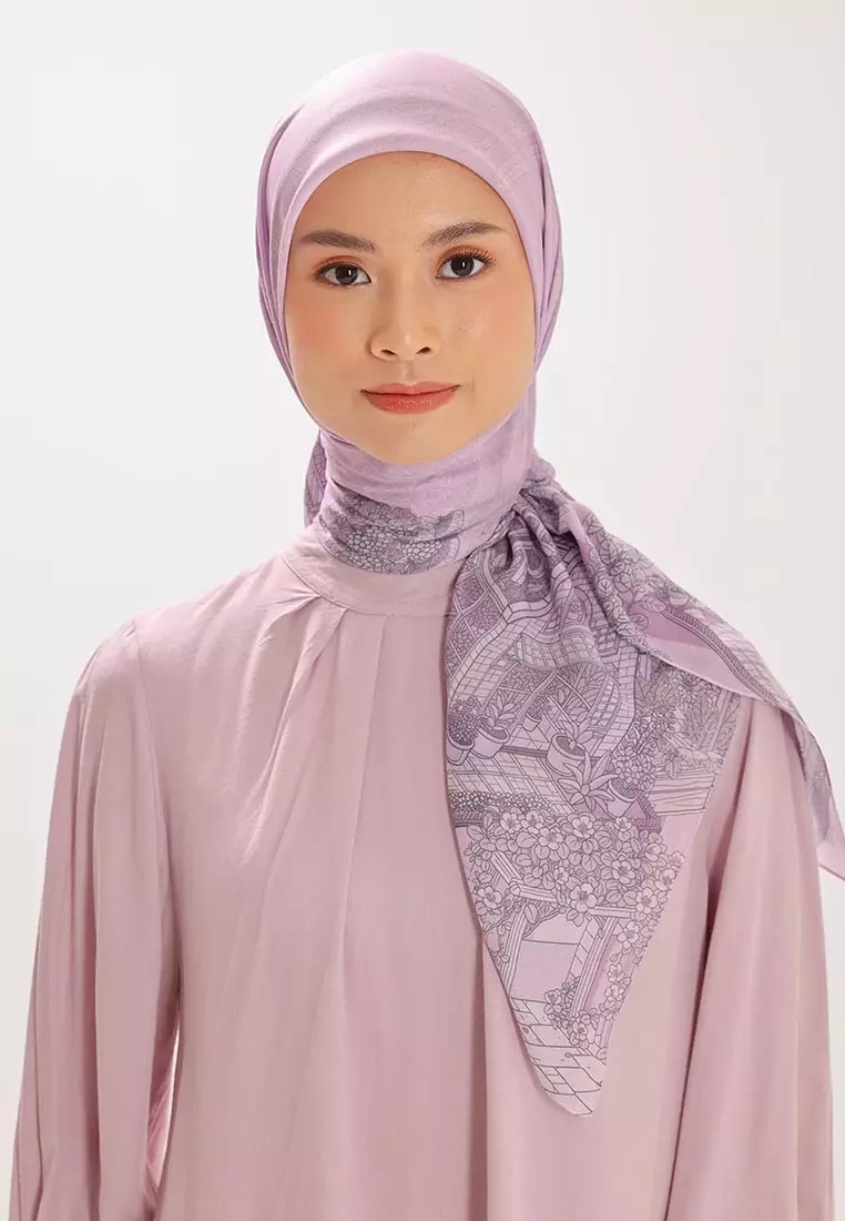 Ria Miranda Lavender Gaelle Scarf