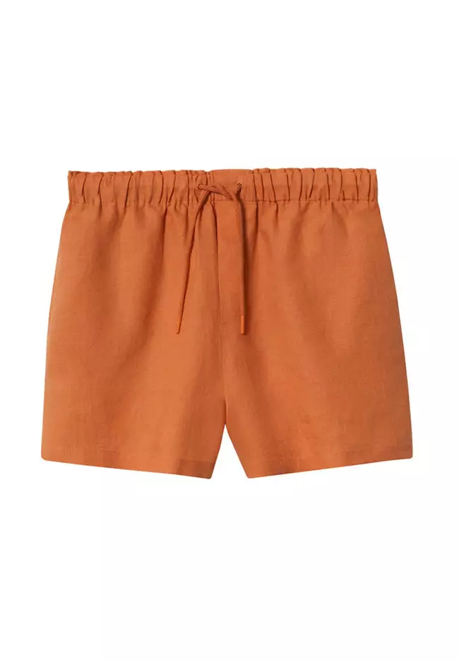 100% Linen Shorts