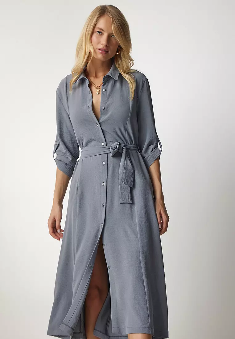 Viscose Shirt Dress