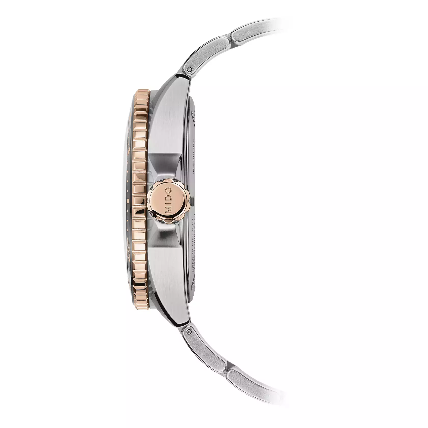 MIDO Ocean Star GMT - Jam Tangan Analog Pria - Black Dial Dual Tone - Stainless Steel - M0266292205100