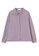 A-IN GIRLS purple Simple Solid Color Long Sleeve Blouse 29E51AAFA41DA1GS_4