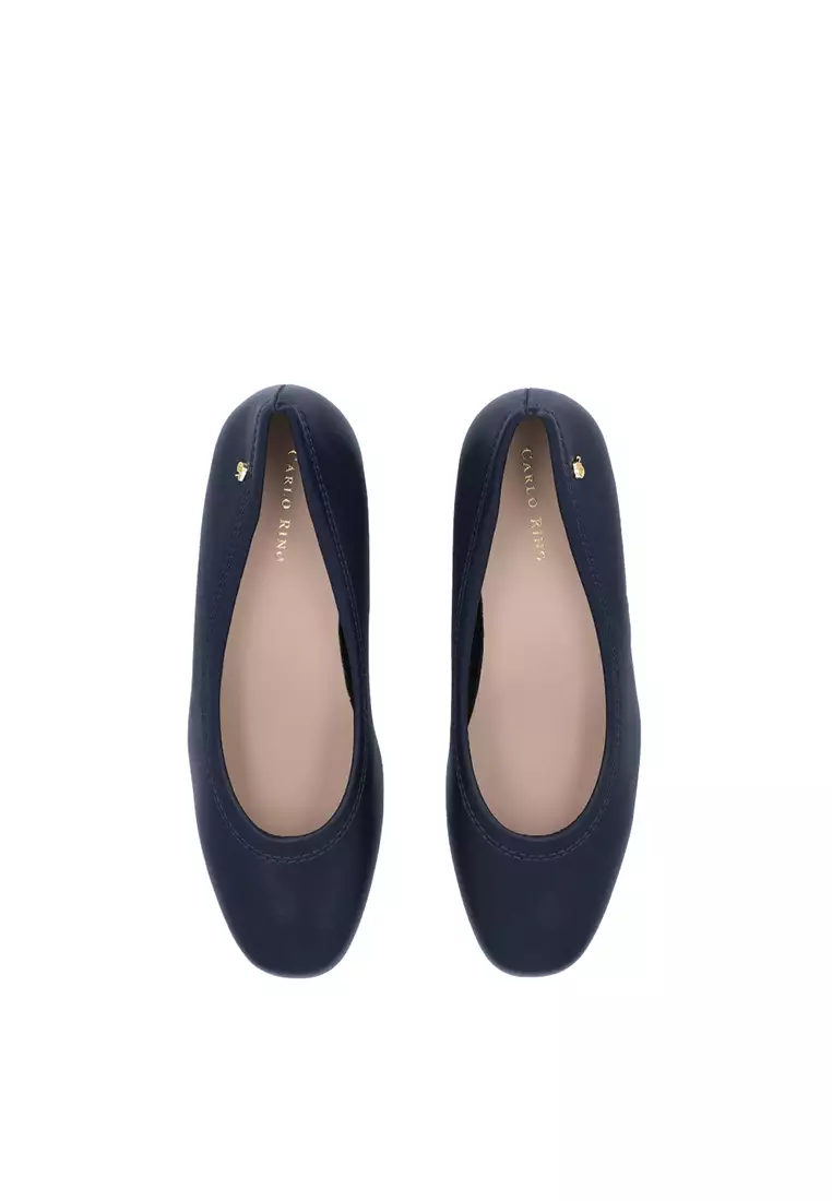Dark Blue Kacey Pumps