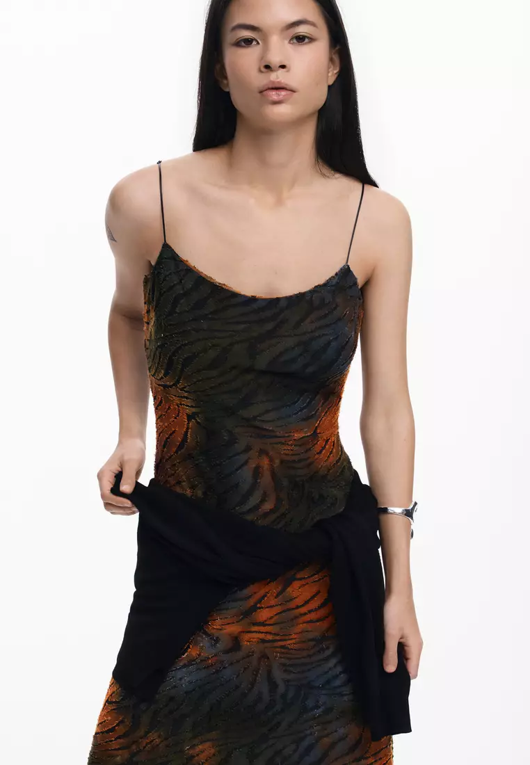 2-in-1 Knit & Long Dress