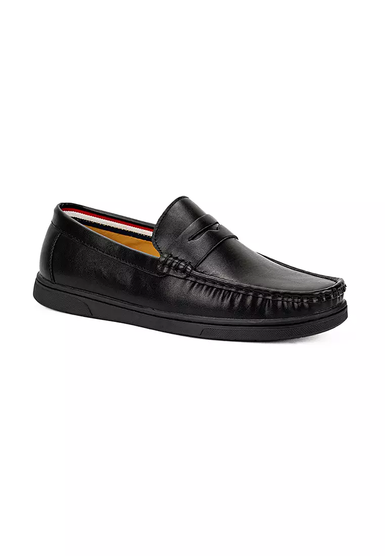 Discount on Mario D' boro Runway  shoes - SKU: Men's Casual Loafers MW 22906 Black C25