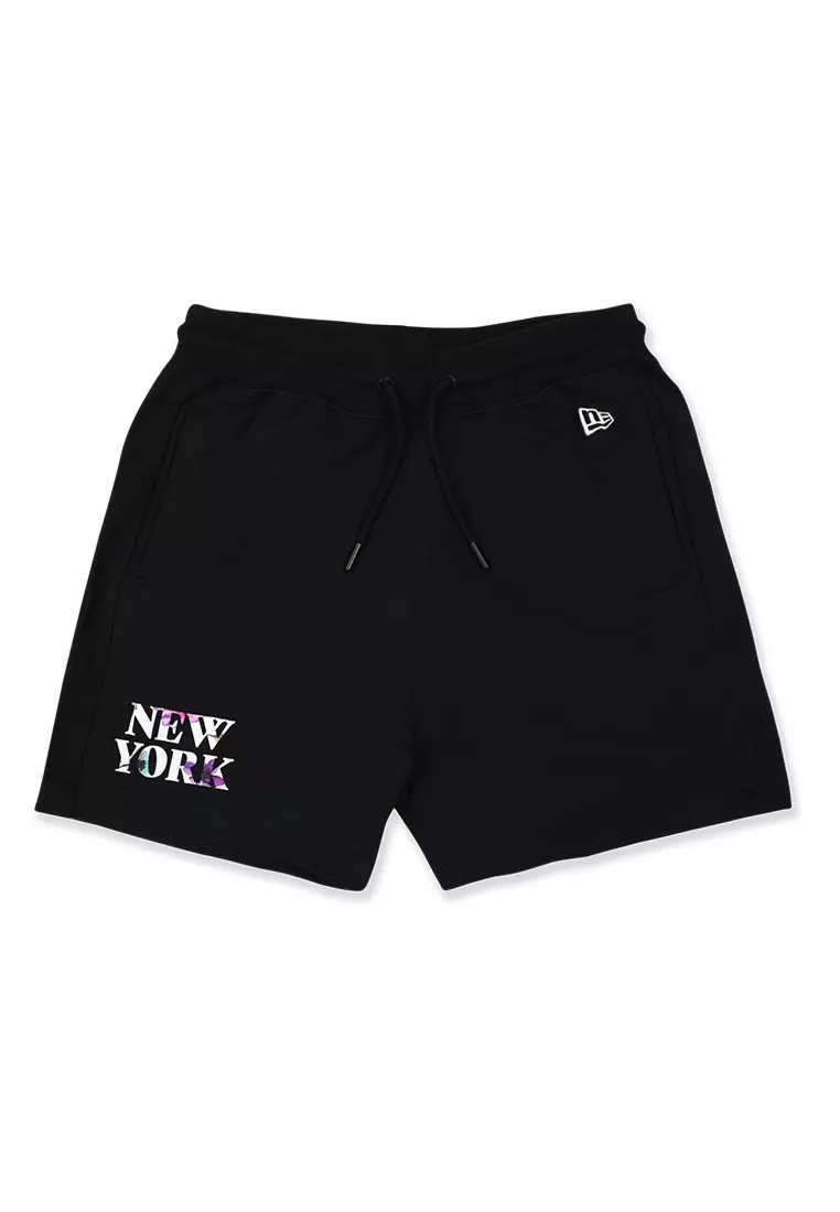 New Era NYC Women Floral Black Shorts