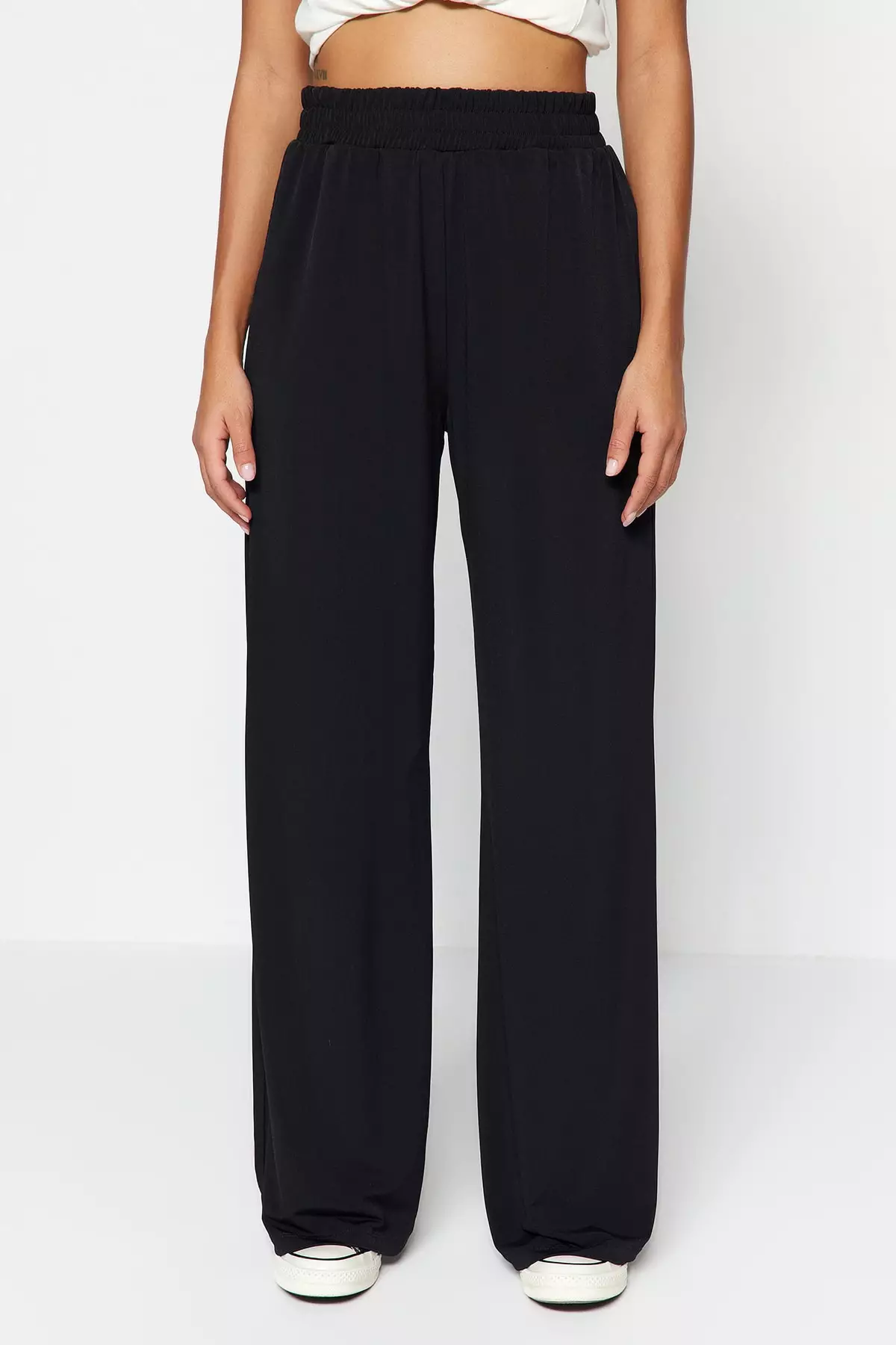 High-Waist Wide Leg Pants