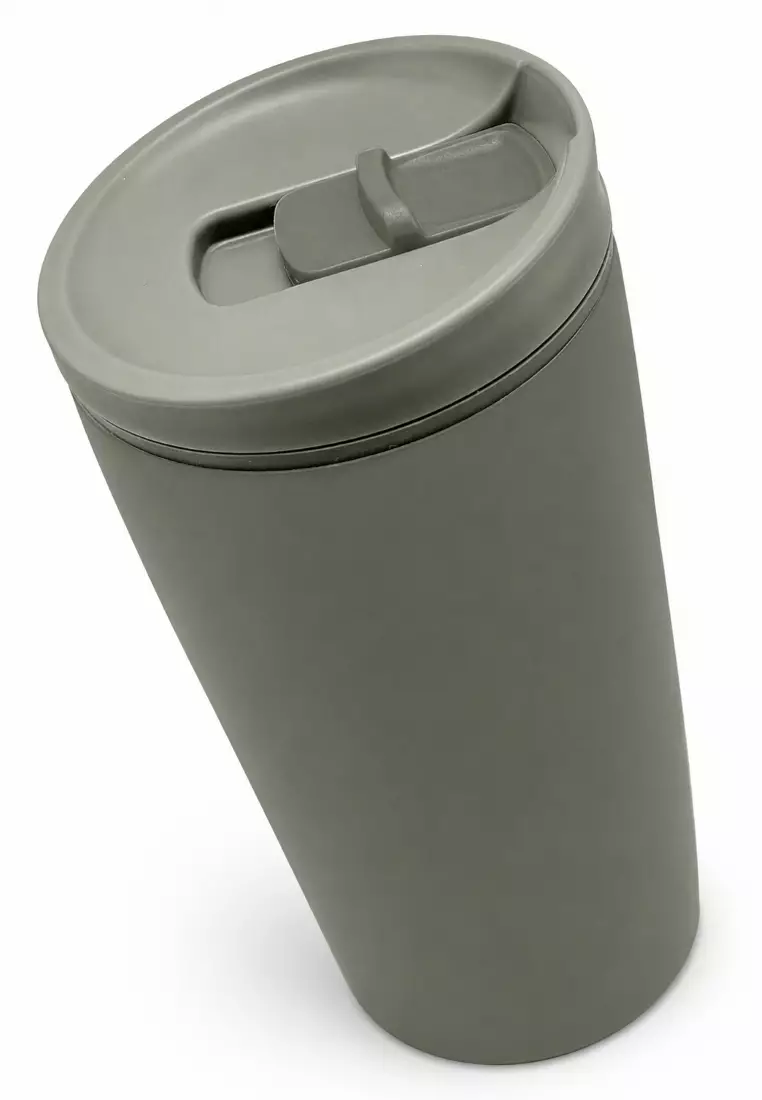 14oz Insulated Tumbler Double Wall Cup BPA Free  Horizon Vacuum Flask - Sage Ash