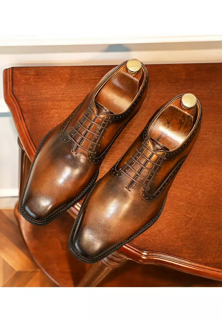 Vintage Leather Oxford DS2066-51-52