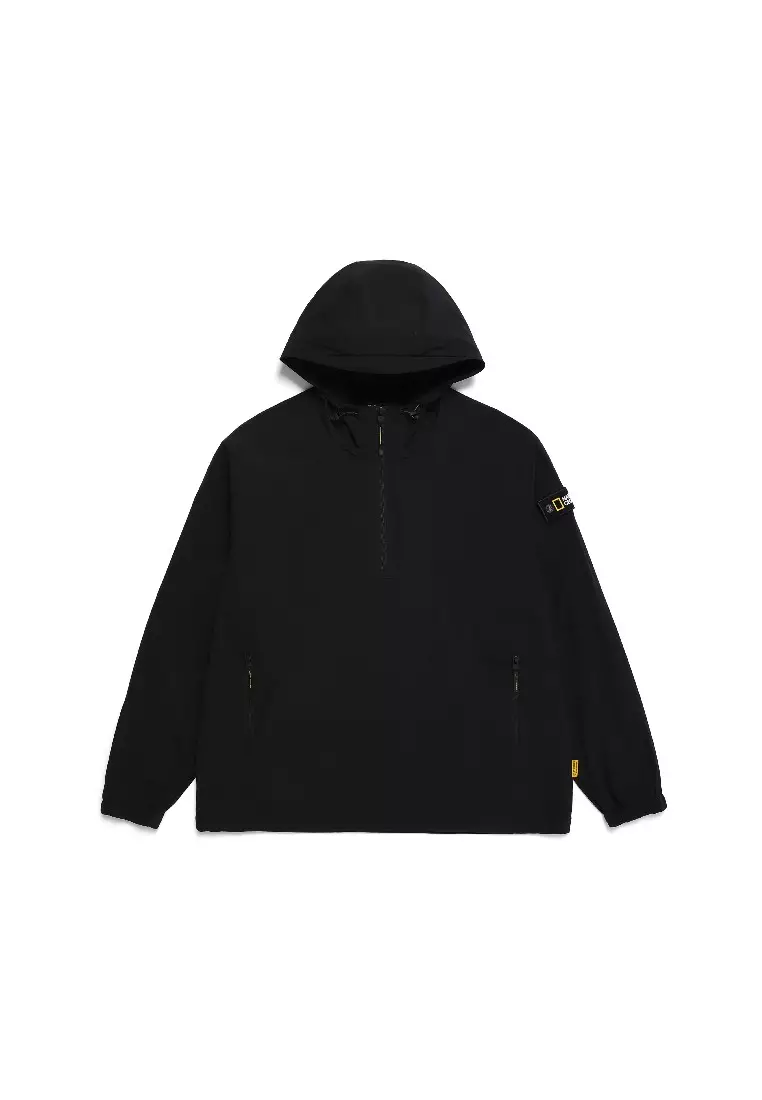 Unisex ADELIE Lightweight Woven Stretch Long Sleeve Anorak Jacket