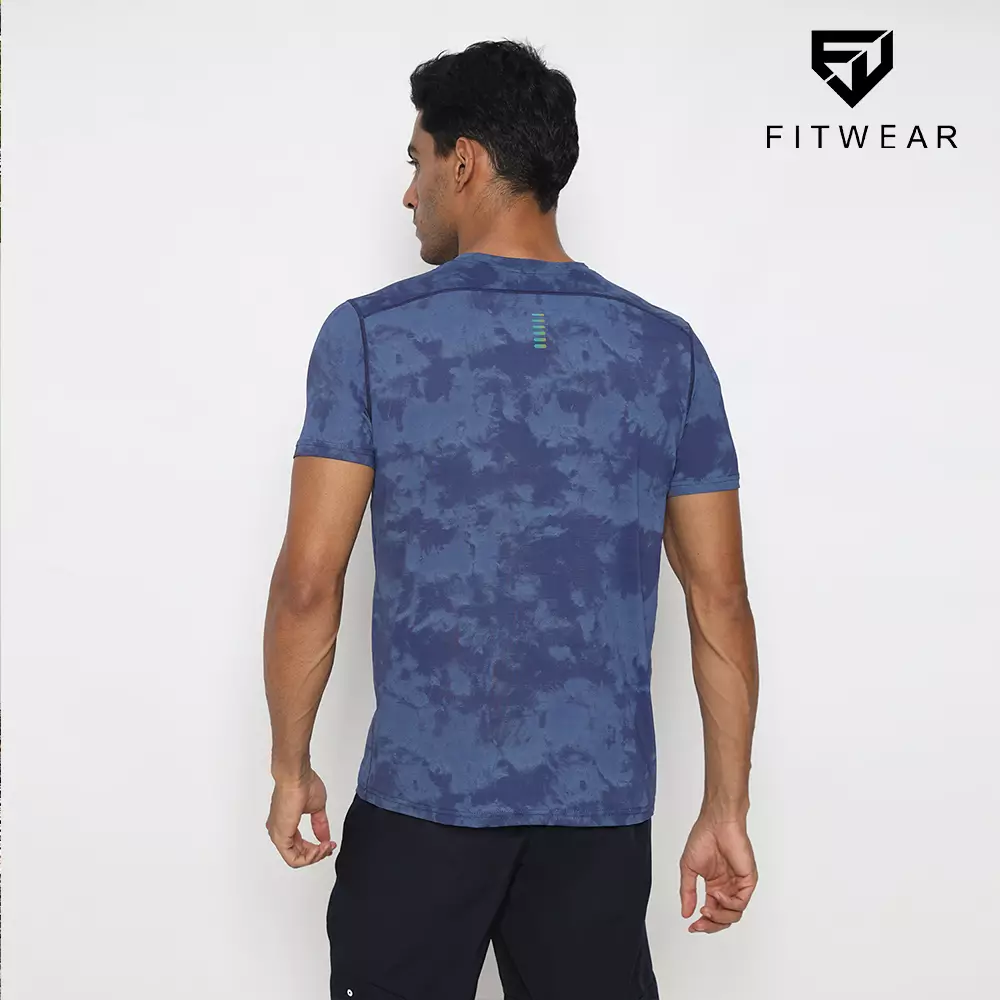 Fitwear - Kaos Dryfit Pria DAMIAN TIE DYE - BLUE