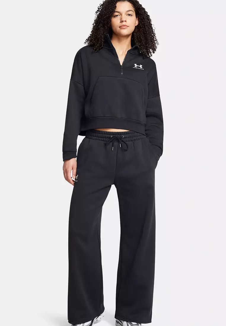 Icon Fleece Wide Leg Pants