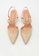 Twenty Eight Shoes beige VANSA Pointed Toe Low Heel Sandals VSW-H437123 37517SHAA7E50EGS_4