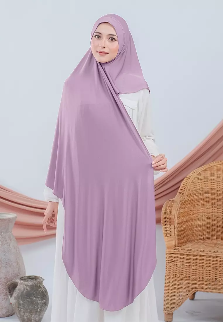 HIJAB INSTAN FAYZA - PASTEL PURPLE