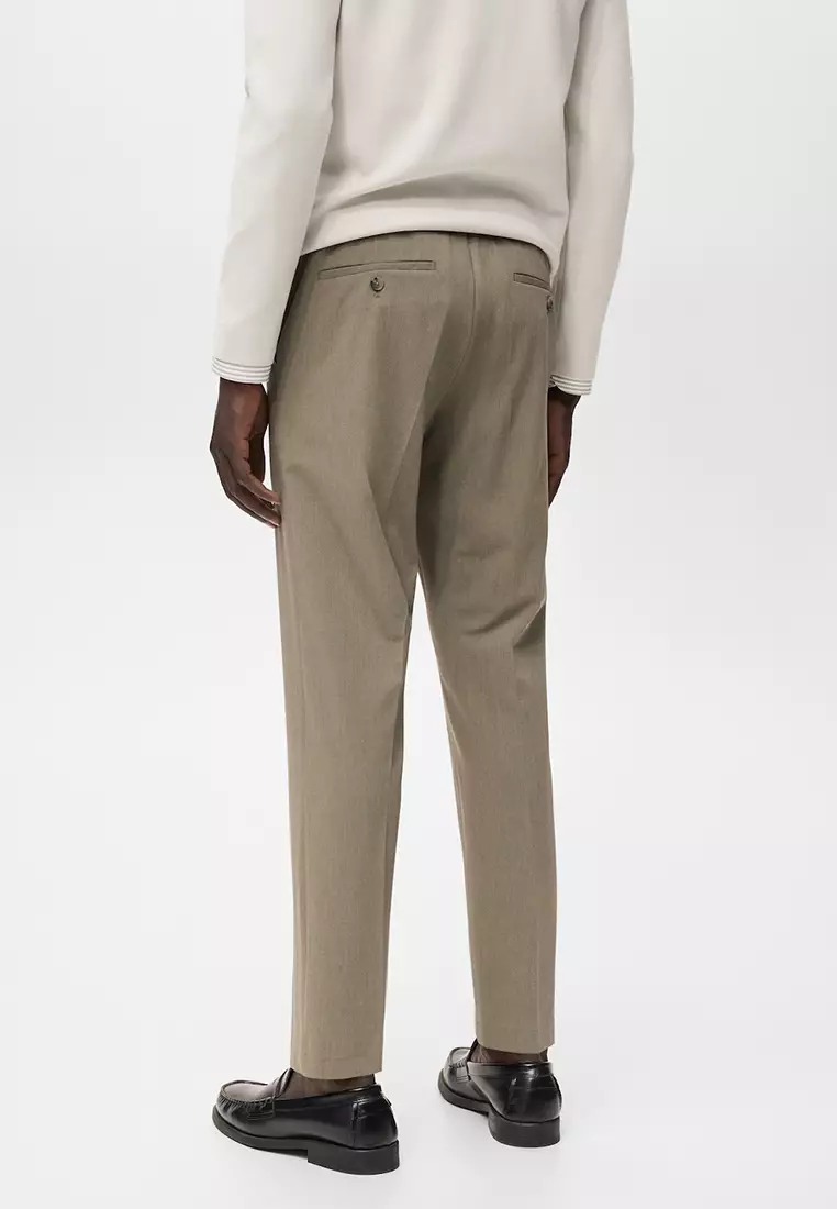Bologna Slim-Fit Comfort-Stretch Trousers
