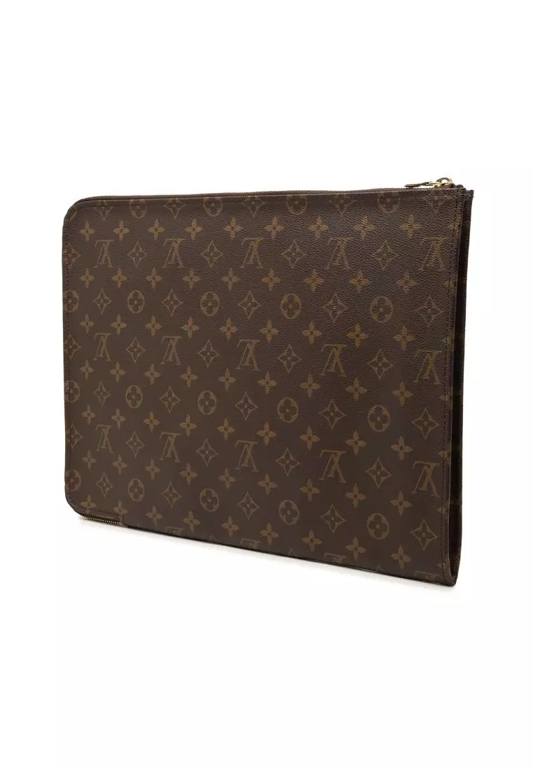 Pre-Loved Louis Vuitton Monogram Poche Documents Portfolio