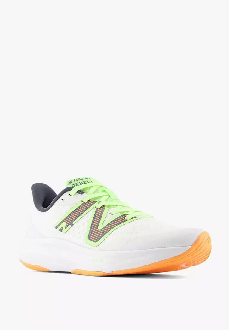 Discount on New Balance  shoes - SKU: New Balance Fuelcell Rebel V3 Boys Sneakers Shoes - White