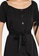 ZALORA BASICS black Square Neck Dress with Tie Detail 49AE4AA63849E4GS_2