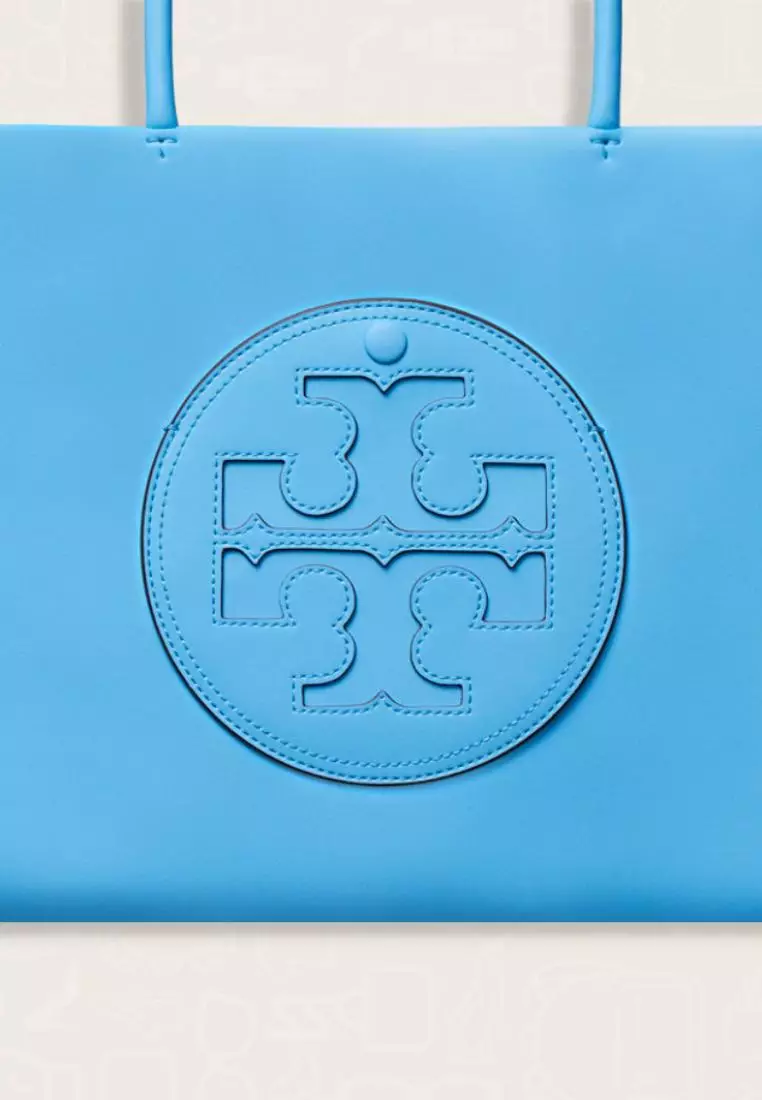 Tory Burch Small Ella Bio Tote Blue Azure