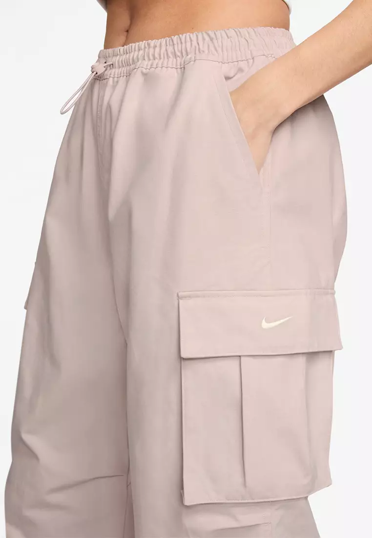 Sportswear Mid-Rise Oversized Woven Cargo Pants