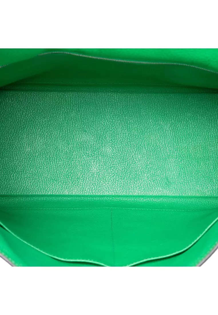 Pre-Loved Hermès Clemence Kelly Ii Retourne 35