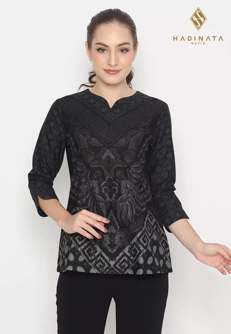 Hadinata Batik Wanita Superfine Blouse Arshi Amartya