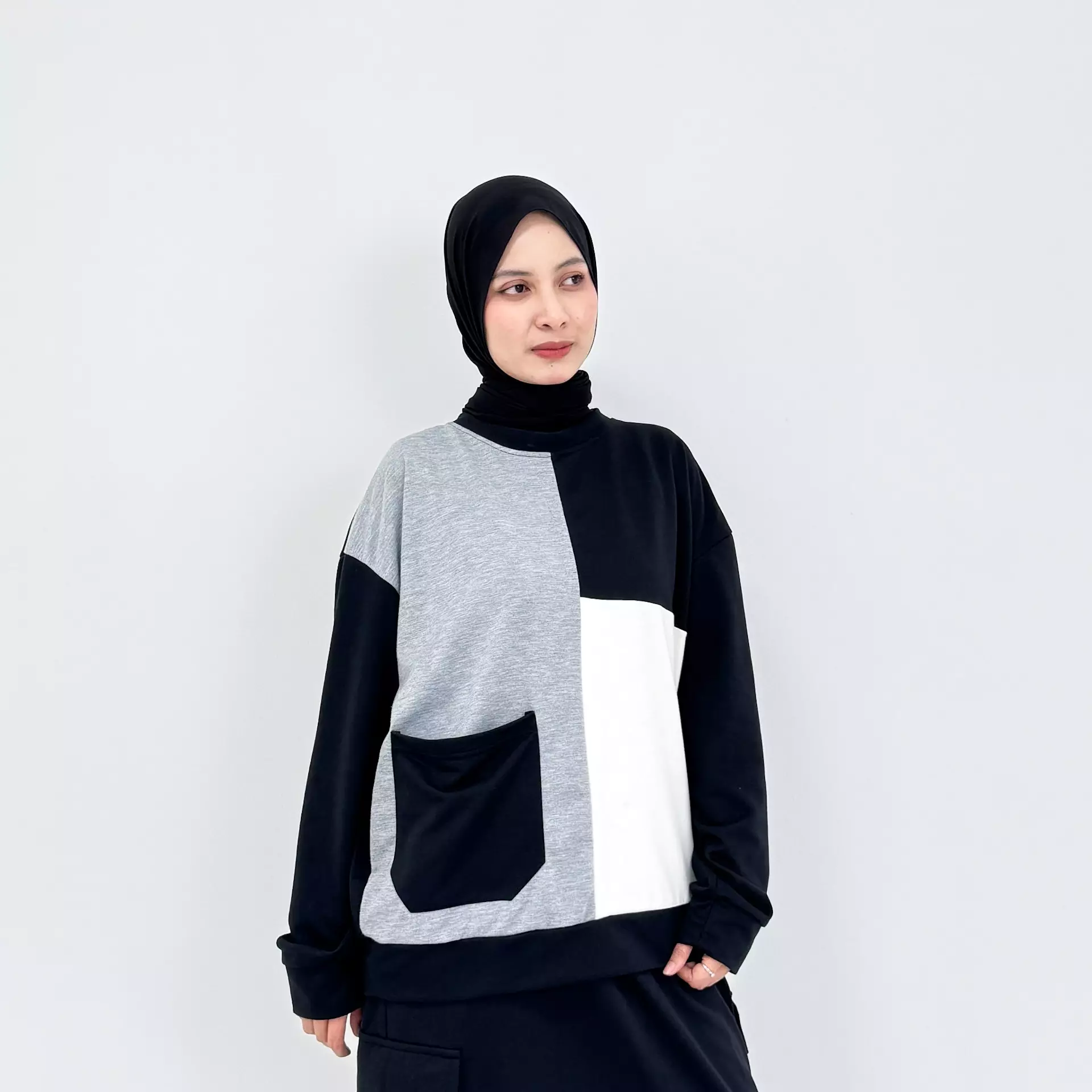 Tissa Set Sporty Skirt | Setelan Training Olahraga Rok Panjang Wanita