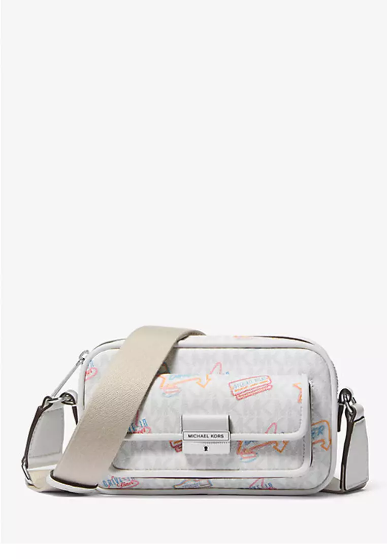 Camera Bag Michael Kors Crossbody Bag White Bradshaw Extra-Small