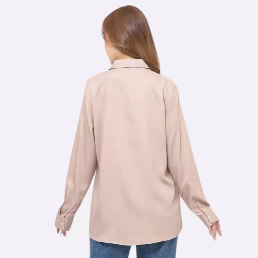 Noa Serenity Charm Shirt in Brown