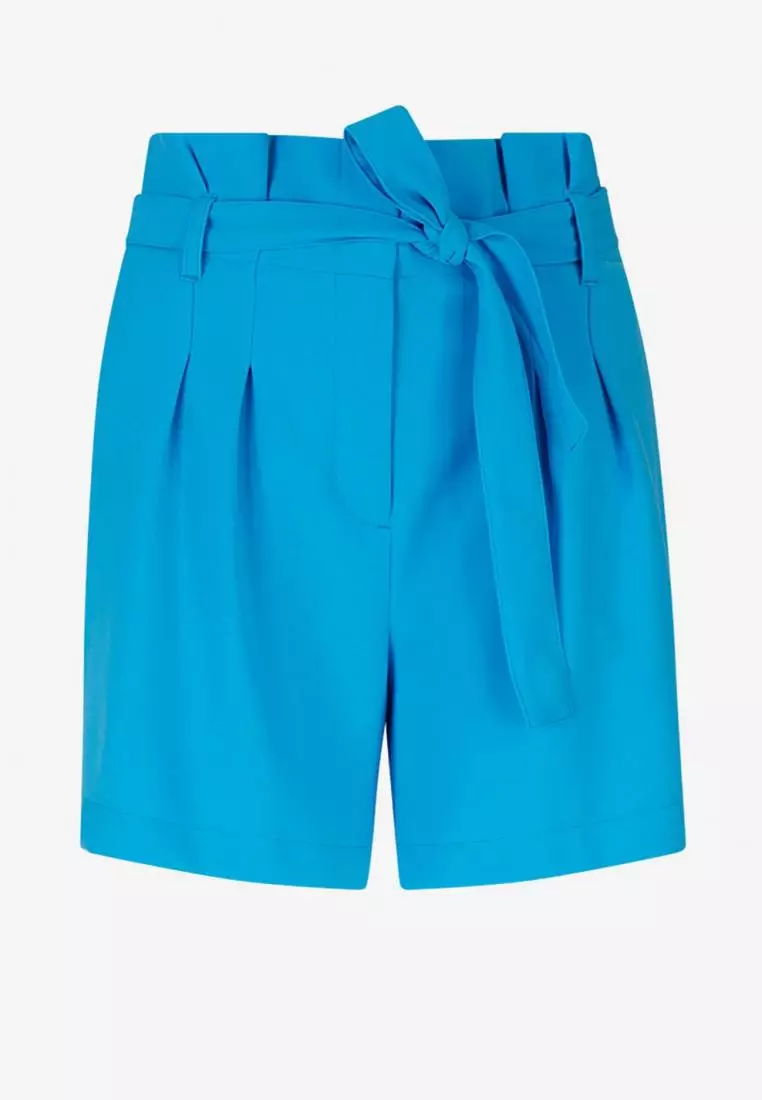 Buy Armani Exchange Crepe Shorts Dresden Blue 2024 Online | ZALORA ...
