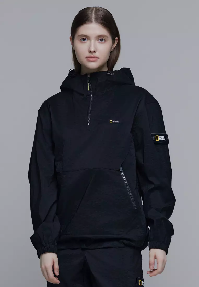 National Geographic Unisex DIMER Woven Training Hooded Anorak