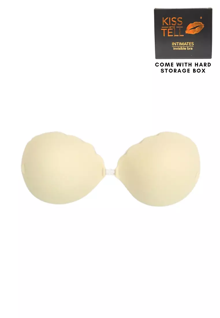 Kiss & Tell Emilia Wing Push Up Nubra in Nude Seamless Invisible Reusable  Adhesive Stick on Wedding Bra 隐形聚拢胸 2024, Buy Kiss & Tell Online