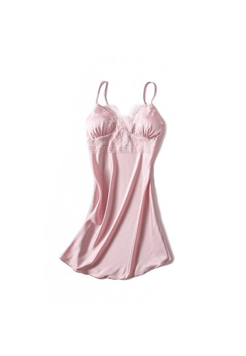 Primrose Lux pink Primrose Lux Kate Silk Lace Dress Pink 97F7DAA0FE585BGS_1